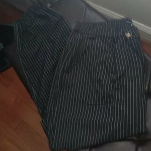 Fashion Nova Pinstripe Jogger Pants